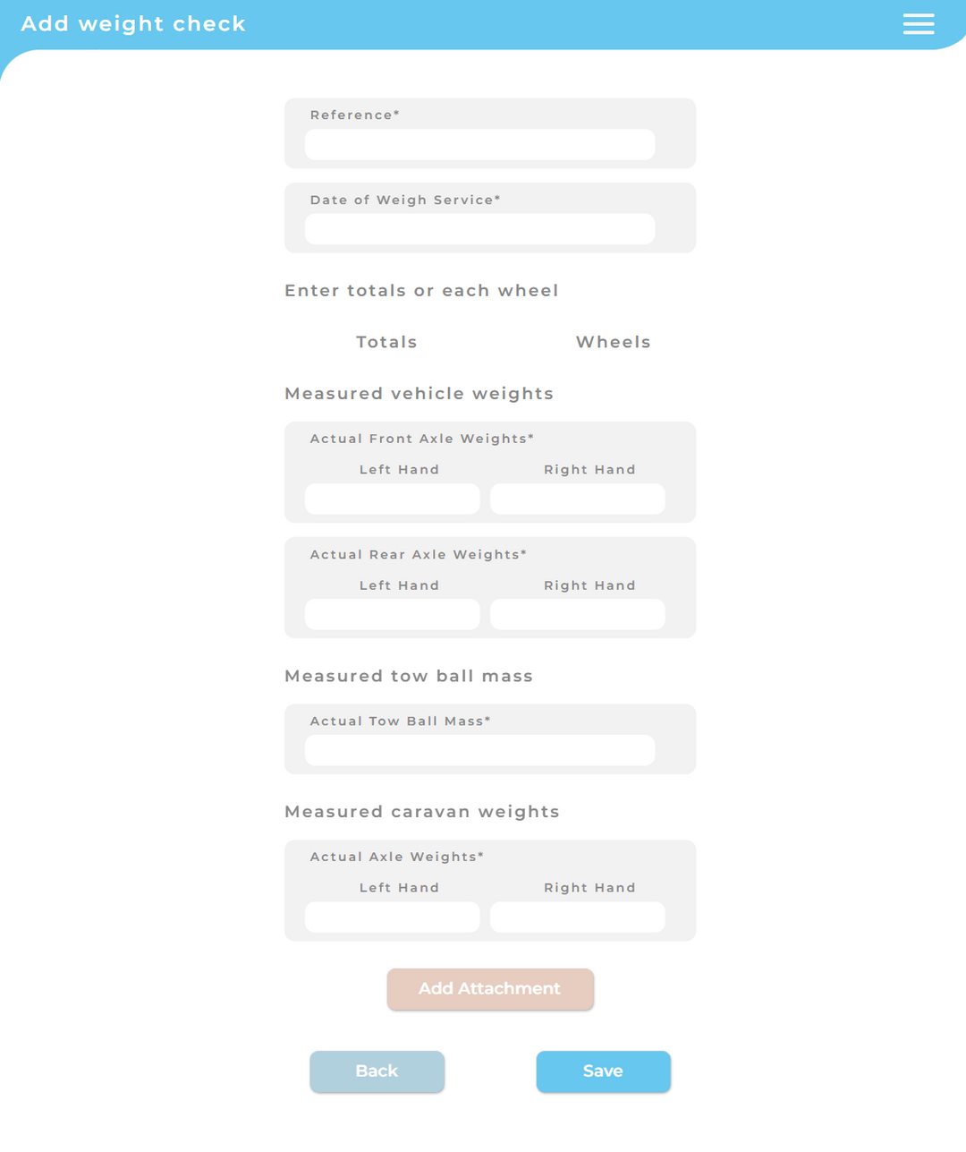 Loadmate Ultimate Caravan Weight Management Tool